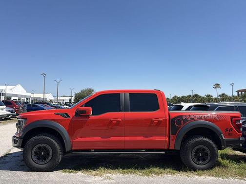 Orange Metallic 2022 Ford F-150 Raptor