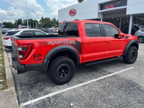 Orange Metallic 2022 Ford F-150 Raptor