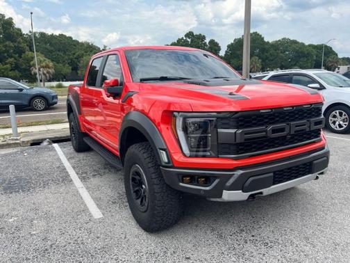 Orange Metallic 2022 Ford F-150 Raptor