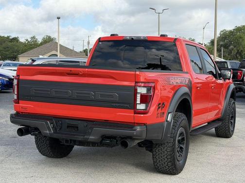 Orange Metallic 2022 Ford F-150 Raptor