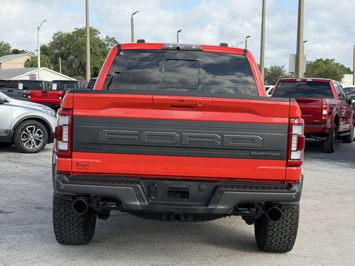 Orange Metallic 2022 Ford F-150 Raptor