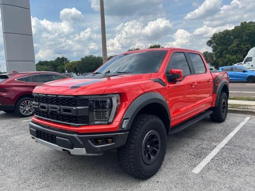 Orange Metallic 2022 Ford F-150 Raptor