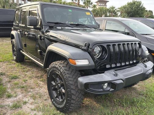 Black Clearcoat 2021 Jeep Wrangler Unlimited Sport