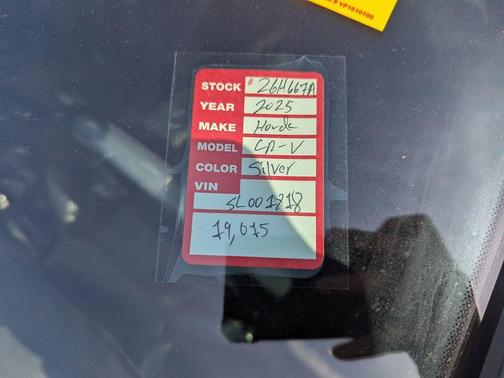 2025 Honda CR-V Hybrid Sport