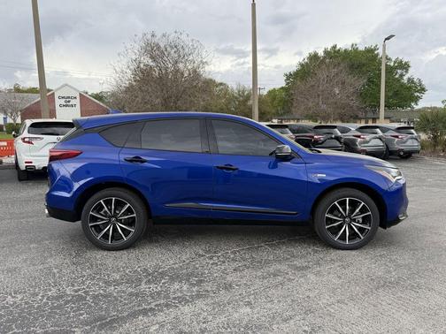 Apex Blue Pearl 2026 Acura RDX A-Spec Advance Package