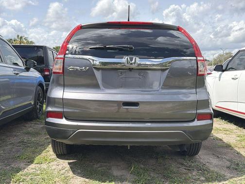 Red 2015 Honda CR-V LX