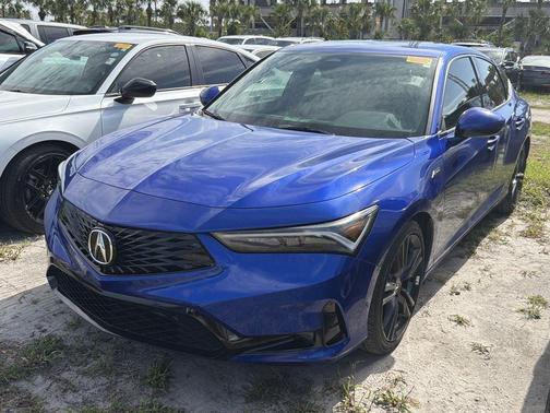 Apex Blue Pearl 2024 Acura Integra A-Spec