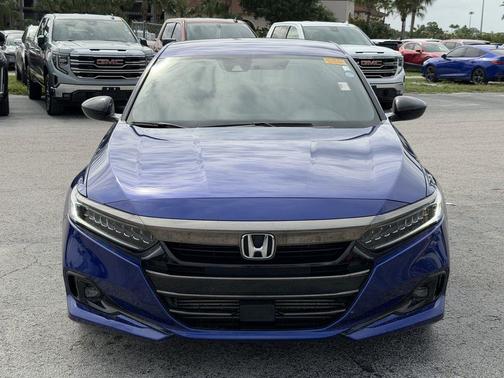 Blue 2022 Honda Accord Sport 1.5T