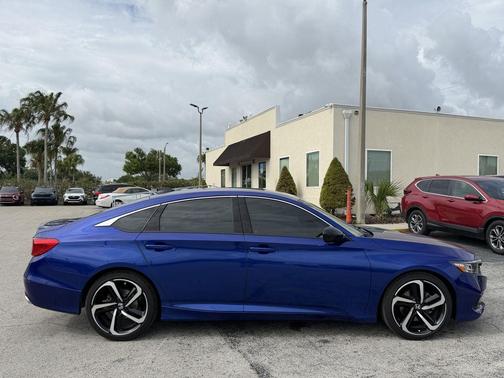 Blue 2022 Honda Accord Sport 1.5T