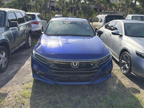 Blue 2022 Honda Accord Sport 1.5T