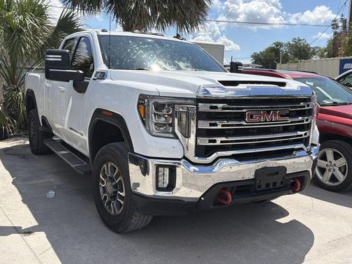 Summit White 2022 GMC Sierra 2500 SLE