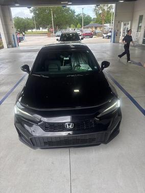 Crystal Black Pearl 2025 Honda Civic Hybrid TOURING