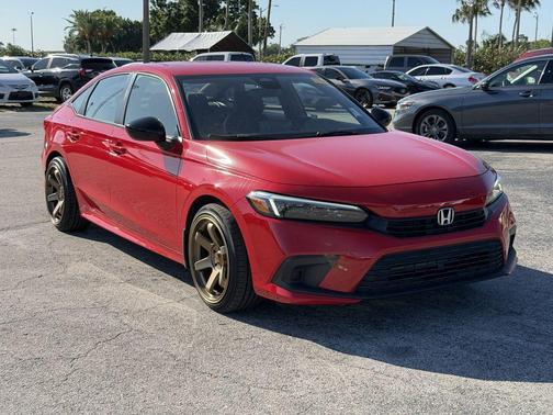 Red 2023 Honda Civic Sport