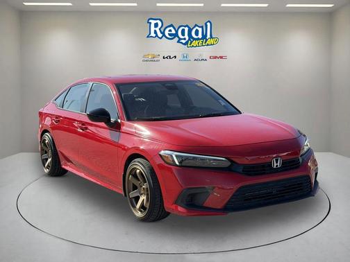 Red 2023 Honda Civic Sport