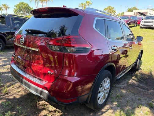 Scarlet Ember 2018 Nissan Rogue SV