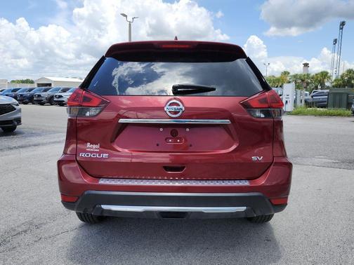 Scarlet Ember 2018 Nissan Rogue SV