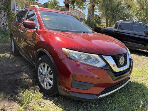 Scarlet Ember 2018 Nissan Rogue SV