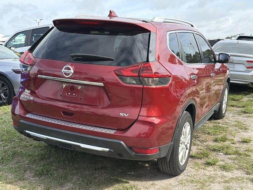 Scarlet Ember 2018 Nissan Rogue SV