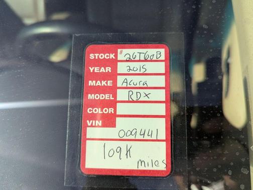 2015 Acura RDX Base