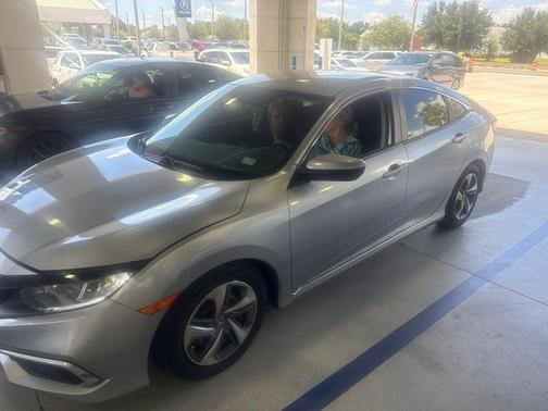 Lunar Silver Metallic 2021 Honda Civic LX