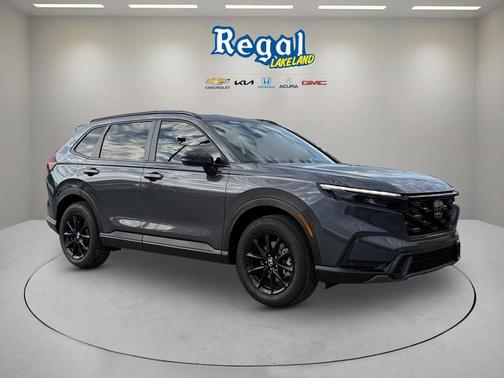 Meteorite Gray Metallic 2026 Honda CR-V Hybrid Sport-L