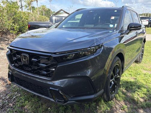 Meteorite Gray Metallic 2026 Honda CR-V Hybrid Sport-L
