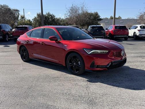Performance Red Pearl 2026 Acura Integra A-Spec