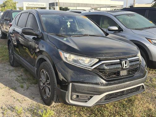 Crystal Black Pearl 2022 Honda CR-V EX