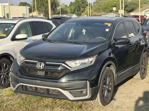 Crystal Black Pearl 2022 Honda CR-V EX