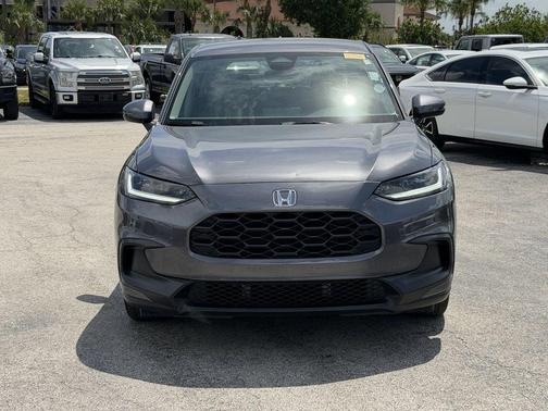 Gray 2024 Honda HR-V LX