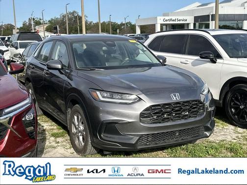 Gray 2024 Honda HR-V LX