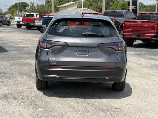 Gray 2024 Honda HR-V LX