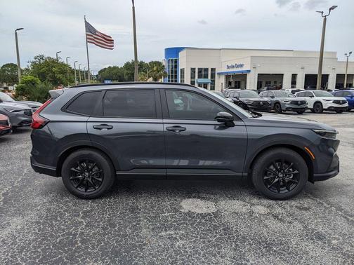 Meteorite Gray Metallic 2026 Honda CR-V Hybrid Sport-L