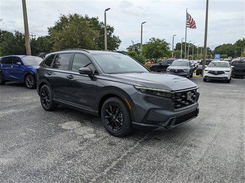 Meteorite Gray Metallic 2026 Honda CR-V Hybrid Sport-L