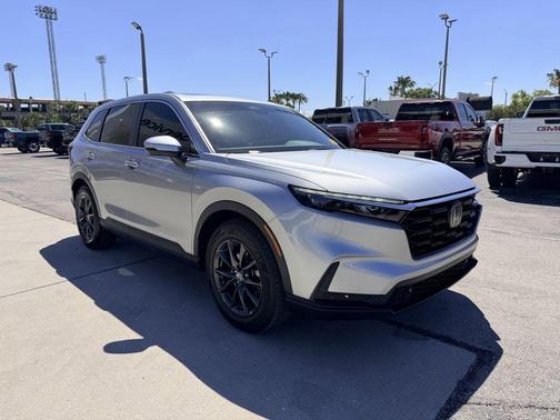 Solar Silver Metallic 2026 Honda CR-V EX-L