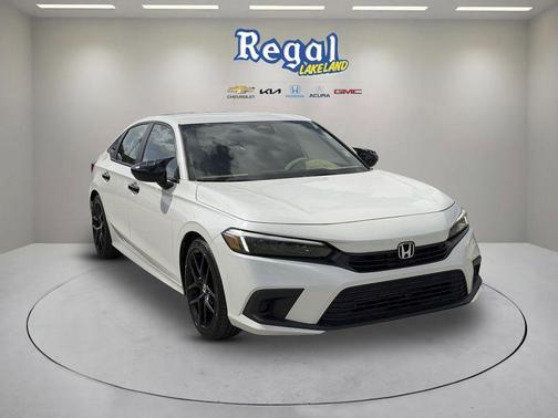 White 2023 Honda Civic Sport