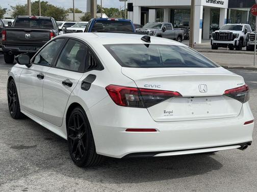 White 2023 Honda Civic Sport