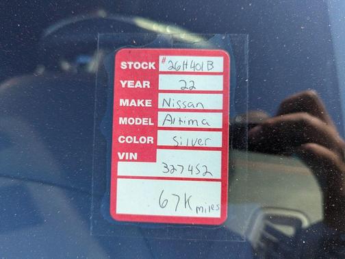 2022 Nissan Altima 2.5 SR