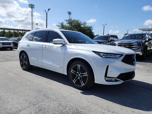 Platinum White Pearl 2026 Acura MDX Advance Package