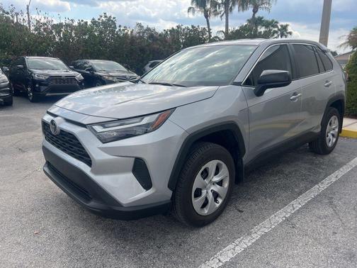 Silver Sky Metallic 2024 Toyota RAV4 LE