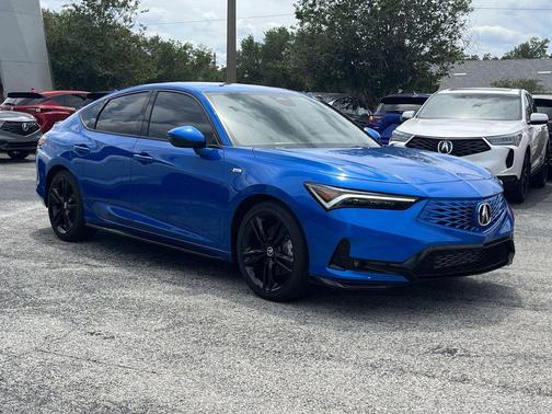 Apex Blue Pearl 2026 Acura Integra A-Spec Technology