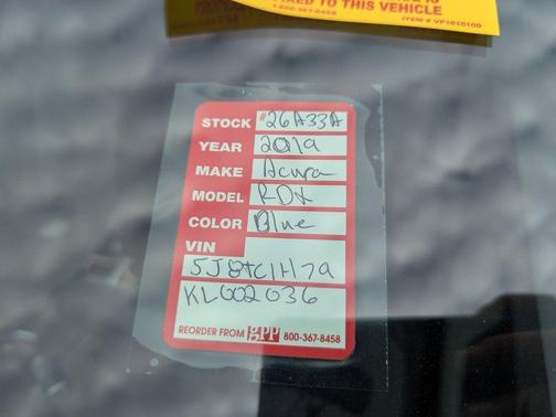 2019 Acura RDX Advance Package