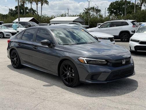 Meteorite Gray Metallic 2024 Honda Civic Sport