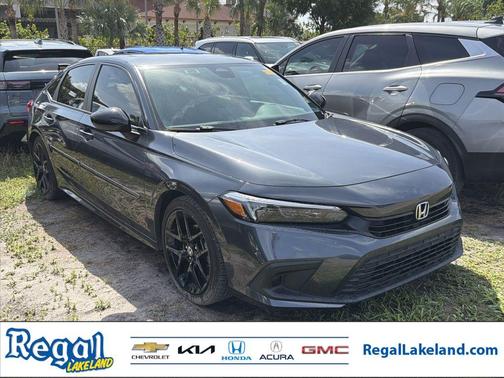 Meteorite Gray Metallic 2024 Honda Civic Sport