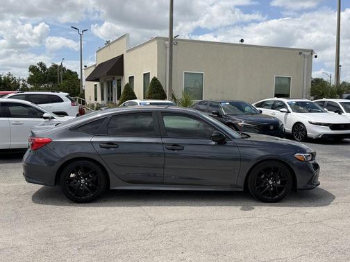 Meteorite Gray Metallic 2024 Honda Civic Sport