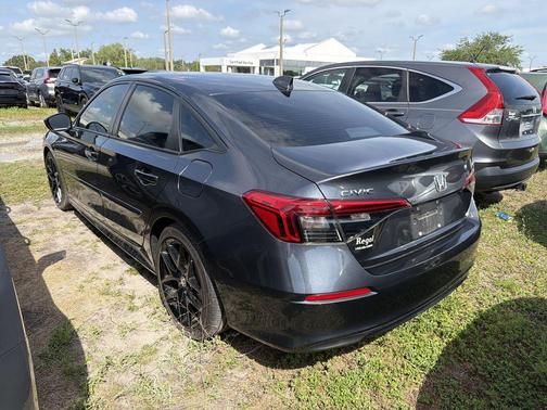 Meteorite Gray Metallic 2024 Honda Civic Sport