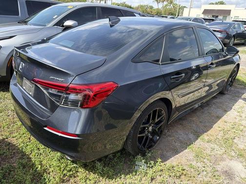 Meteorite Gray Metallic 2024 Honda Civic Sport