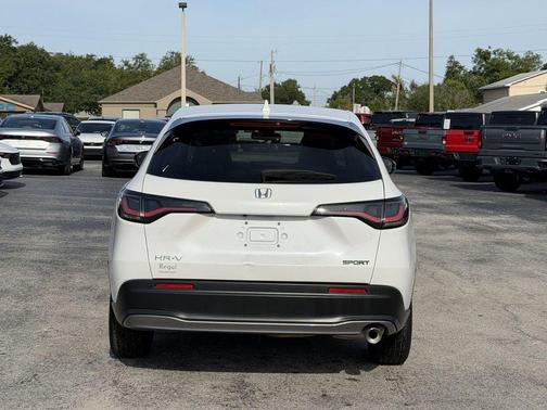 Black 2025 Honda HR-V Sport