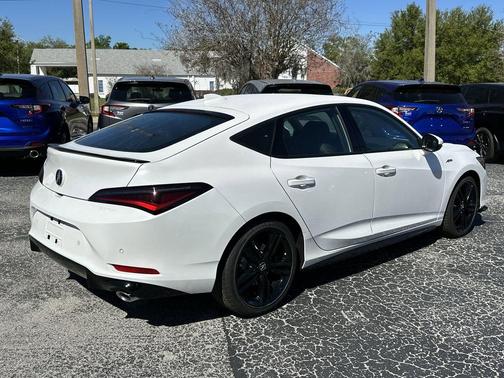 Platinum White Pearl 2026 Acura Integra A-Spec Technology