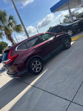 Basque Red Pearl II 2019 Honda CR-V EX-L